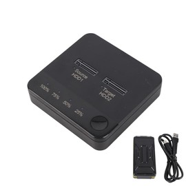 Tiiyee M.2 SSD Duplicator, Dual Bay USB C to SATA Docking Station Offline 1Gbps Cloning for B-Key/B&M-Key SSDs Hard Drive Copier (Not Applicable NVME Protocol)