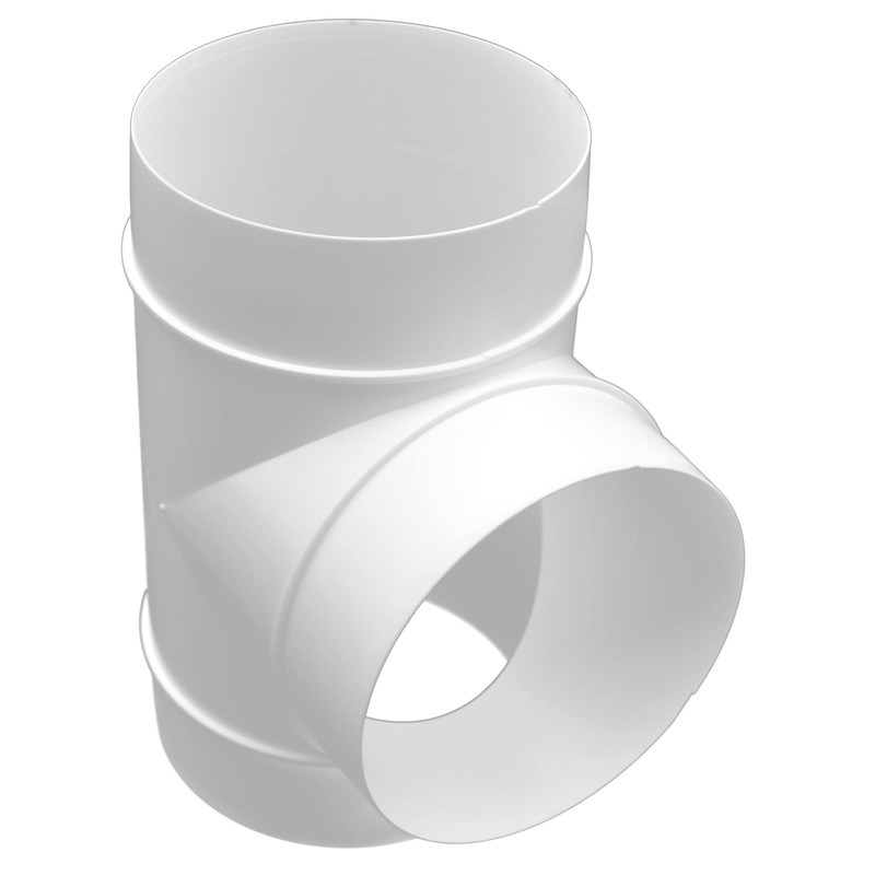 H&C VENT Plastic Pipe | T Stucco Plastic | 100