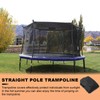 14ft Trampoline Shade Cover, Outdoor Sun Protection Top Cover for