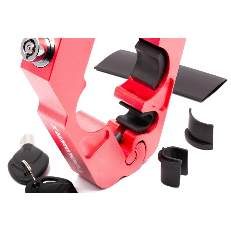 ToolWRX Motorcycle Lock Heavy Duty Anti Theft for Scooter &