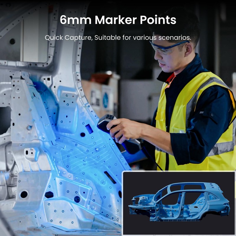Revopoint Marker Points for 3D Scanners, High Reflective Target Accurate