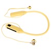Bluetooth Neckband Headphone LED Power Display Memory Card Playback Magnetic