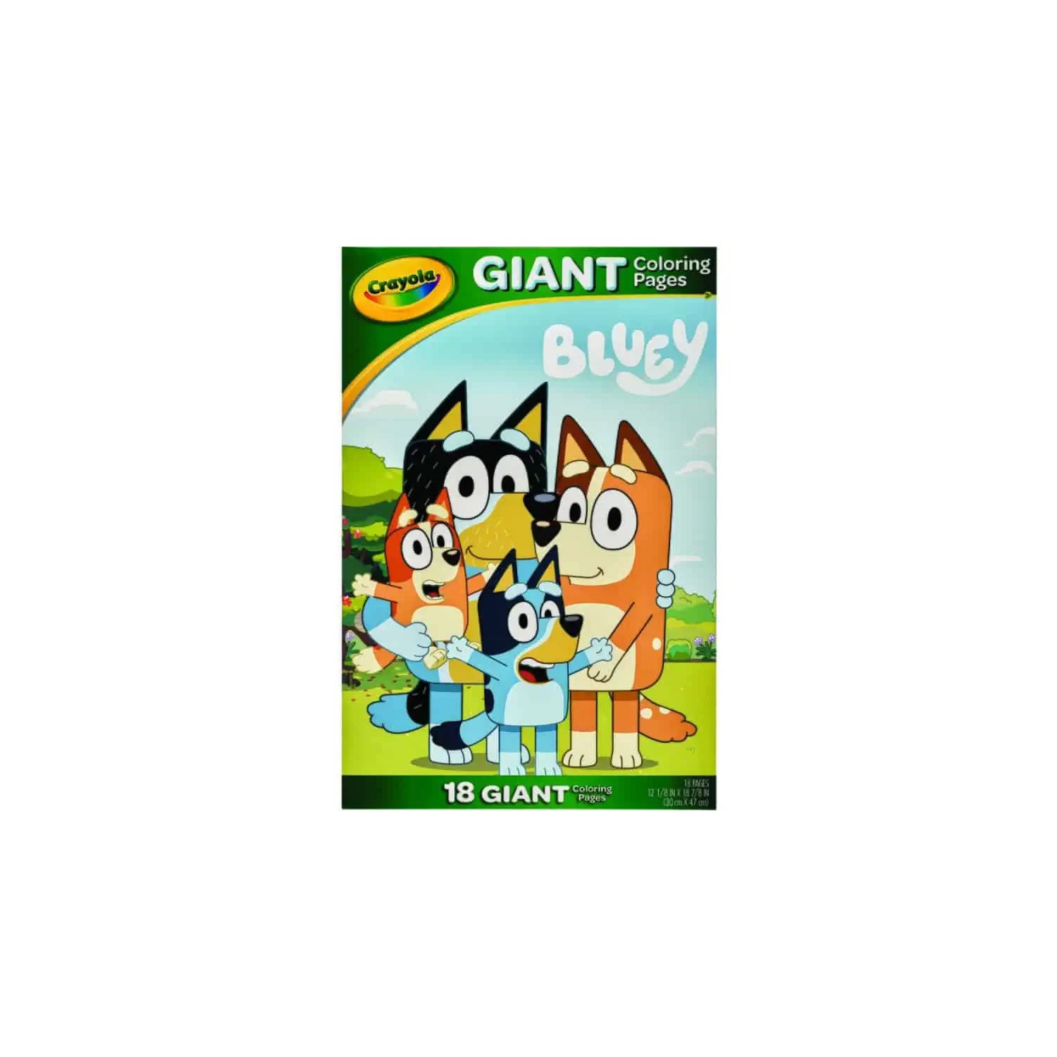 Bluey Crayola Bluey Giant Coloring Pages