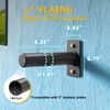 Wall Mounted Weight Plate Holder, Weight Rack Storage for 2"