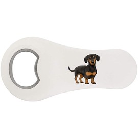 Azeeda 'Dachshund' Bottle Opener Fridge Magnet (BO00046053)