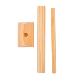 Baluue Wooden Jewelry Display Stand Bracelet Holder Organizer for Bangles Necklaces Watches Durable Household Jewelry Rack for Men Women for Nightstands Vanities