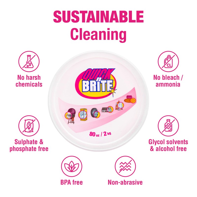 Quick 'n Brite All Purpose Cleaning Paste – Miracle Cleaner