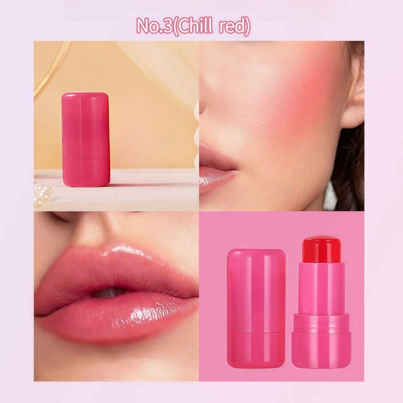 LiangNiShi Cheek & Lip Jelly, Multifunctional, Jelly Blush & Lip