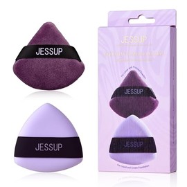 Jessup Set de Borlas Q-Soft de Doble Acción para Polvos y Base SP018