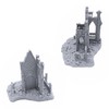 Hallowed Mausoleums by Printable Scenery, 3D Printed Tabletop RPG Scenery
