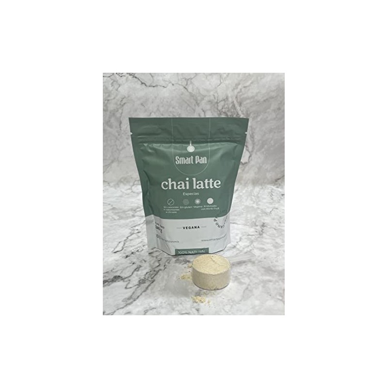 Chai latte - Sin azúcar, Sin gluten, Vegano, 100% Natural,