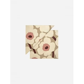 [marimekko] Unikko Women's Lunch Napkin 33X33 52_1_5273552660 F, Beige x Off-White