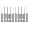 HARFINGTON 10pcs #1 Phillips Screwdriver Bit PH1 1/4" Hex Shank
