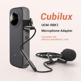 Cubilux Adaptador de micrófono Compatible con OPPO, USB Tipo C a TRRS Mic Conector Compatible con