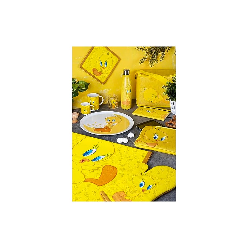 Excelsa Tweety 50cl Yellow Stainless Steel Thermos Flask