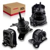 Front Rear Engine Motor Transmission Mount Set 4pcs Compatible with