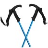WOONEKY Ergonomic Mountaineering Pole Grip with Adjustable Wrist Strap Sturdy