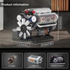 Mould King 10088 Technik V8 Engine Building Blocks Engine Model