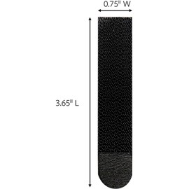 Command 17206BLK-12ES Picture Hanging Strips Value Pack Frame stabilizer, Black, 12 Pairs