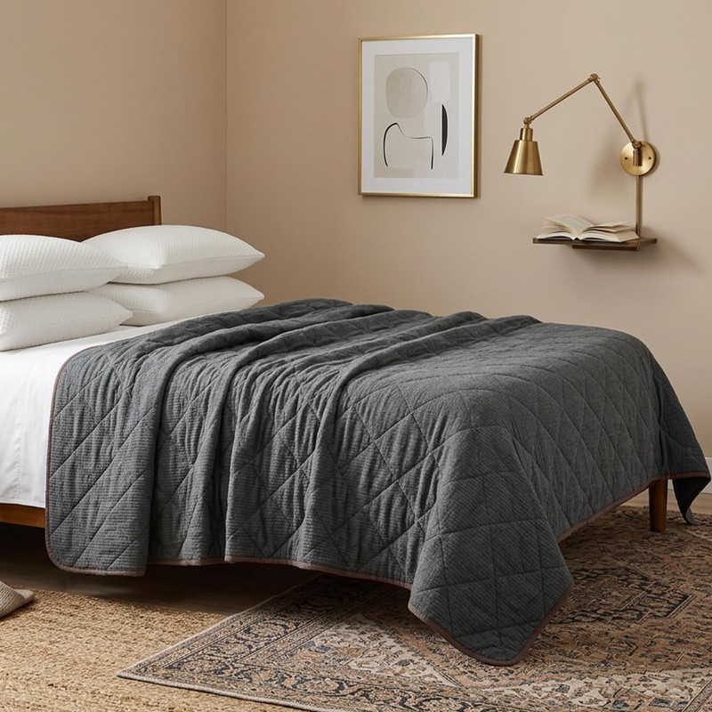 ZonLi 20lbs Weighted Blanket for Adults Sleeping, Double-Sided All Season