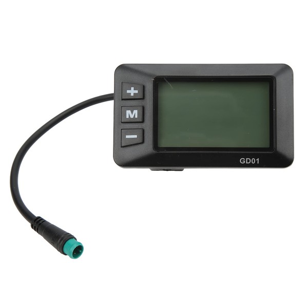 Electric Bicycle LCD Display, Plastic 5 Pin Waterproof Interface 36