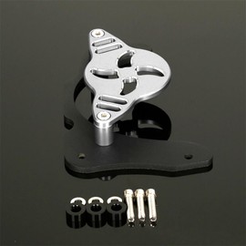 Compatible with Suzuki DR650 DR650S DR650SE 1996-2024 3D Engrave CNC Front Sprocket Guard Cover Chain Guard Cover Protective Shell (Silver)