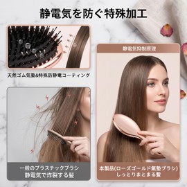 Hair Brush, Anti-static Hair Brush, Quick Dry Design & Wet Use, Smooth On Your Hair, Scalp Brush, Unisex