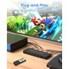 OseTub 4 Port RCA to HDMI Converter with UPGRADE TECHNOLOGY