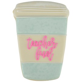 R&M Travel Mug 4" Tinplated Cookie Cutter, Silver