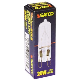 Satco 20 Watt G9 120 Volt Frosted Halogen Light Bulb