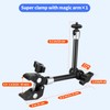 Hemmotop Magic Arm Camera Mount Clamp, 9.8 in Adjustable Articulating