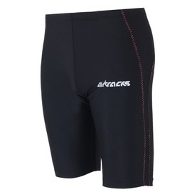 Airtracks Women's Functional Running Shorts - Running Tight - Shorts - Compression - Breathable - Quick Drying - Reflectors - Black - Pink, black pink