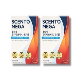 Nutri One Life [Seller Herb Food] [Barley Damda] Nutrione Centomega Supercritical Altige Omega 3 Triple 30 Capsules 2 Boxes / [셀러허브 식품] [보리담다] 뉴트리원 센토메가 초임계 알티지 오메가3 트리플 30캡슐 2박스