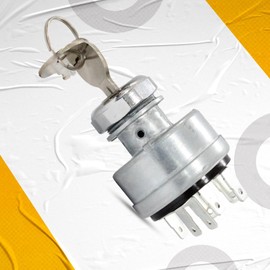 AR58126 Switch with 2 Keys for John Deere 330, 2150, 2040, 322, 332, 2155 282775A1 A134737 D134737 for Case IH International Harvester- 1Year Warranty