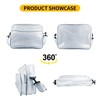 15.7 Inch Clear Tool Bag - Anti-Static PVC Material, Dustproof