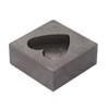 Graphite Mold Heart Shape Graphite Casting Ingot Mould for Gold