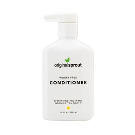 Original Sprout Worry Free Conditioner for All Hair Types, Vegan Conditioner and Detangler, 10 oz. Bottle