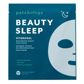 Patchology Mascarilla Facial De Hidrogel Con Retinol Y Péptidos Beauty Sleep - Mascarilla De Gel Para Mujeres Y Hombres Para Reducir Las Líneas Finas