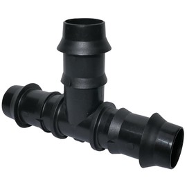 AERZETIX - C48699 - Set of 10 Fittings / Distributors in "T" Diameter 20 mm for Garden Hose - Barbed Wire Connection in "T" for Drip Irrigation System