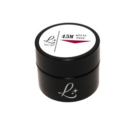 LinoGel Lino Gel Color Gel, 0.2 oz (5 g), Compatible with LED/UV Light, 16.8 ft (45 m), Attic Rose Attic Rose Professional Gel Nail Color, Nail Gel Nail Color, Red, Single Item