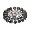 Silverline 656640 Steel Twist-Knot Wheel 115 mm