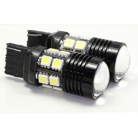 2pcs Super Bright White Car Light Bulb White 13 CREE SMD LED Backup Daytime Running Reverse Light DRL Bulbs 7440 T20,7441, 7440A, 992 L120