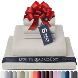 BELADOR luxury 4 piece bedsheets: silky soft twin sheets with secure-fit deep pockets, elastic and wrinkle free Oeko-Tex certified