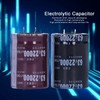 Electrolytic Capacitor 22000μF Aluminum Energy Storage Components 105℃ 35x50mm 63V