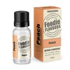 Foodie Flavours Natural Peach Flavouring, High Strength - 15ml