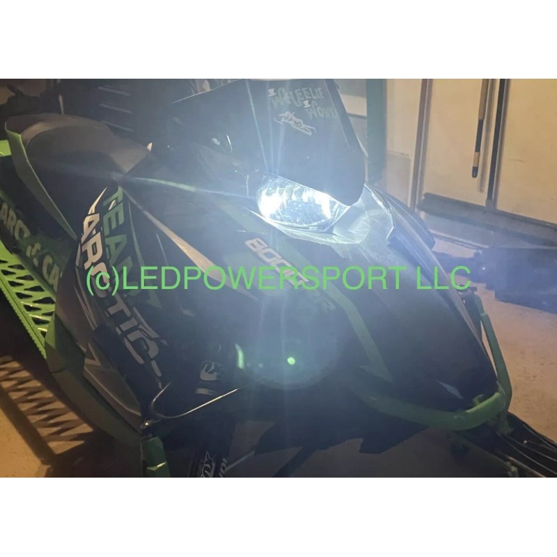 FT 2015 Arctic Cat XF8000 LED Headlight Upgrade Kit Plug