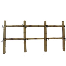 MGP Bamboo Post and Rail Fence 12"H x 72"L