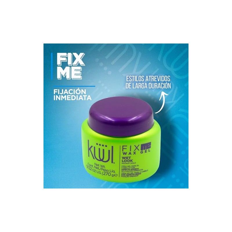 KÜÜL Fix Me Wax Gel Wet Look Cera Fijación Inmediata