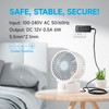 ANLINK UL Listed 12V 0.5A/500mA 6ft Long Power Supply Adapter,