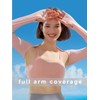 Active Sun Protection Cooling Crop Shrug with Arm Sleeves for
